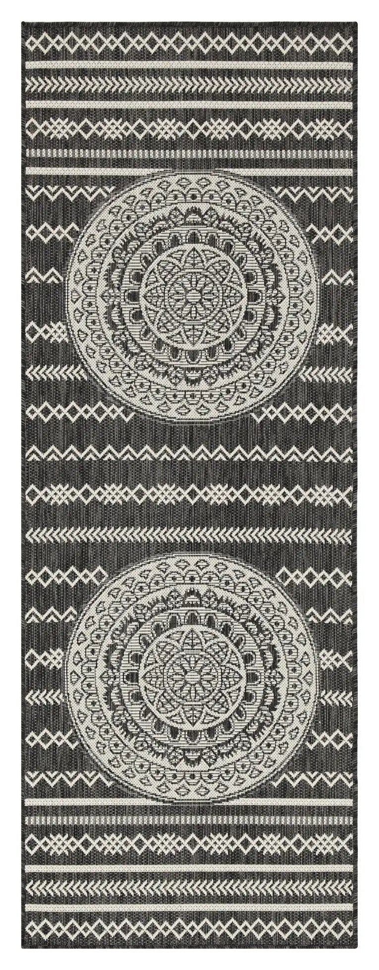 Sunshine - 2'7" X 7'3" Indoor / Outdoor Area Rug, Polypropylene