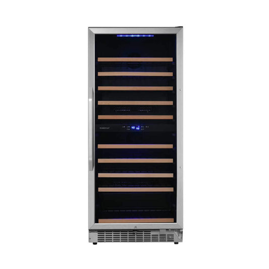 Edgestar Premium 101 Bottle Capacity Built In Dual Zone Wine Cooler, 24" (SAK92835)
