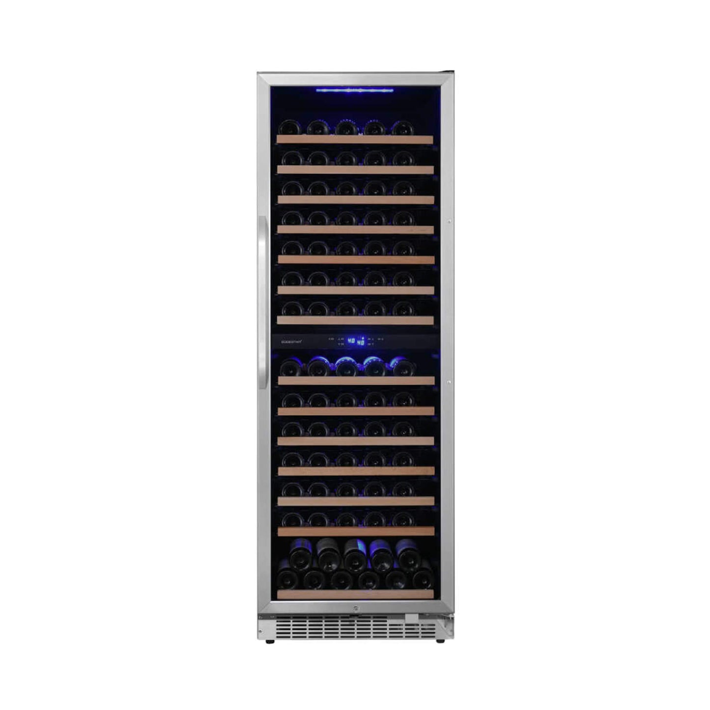 Edgestar 141 Bottle Capacity Freestanding Dual Zone Wine Cooler With Interior Lighting, 24" (SAK49245)