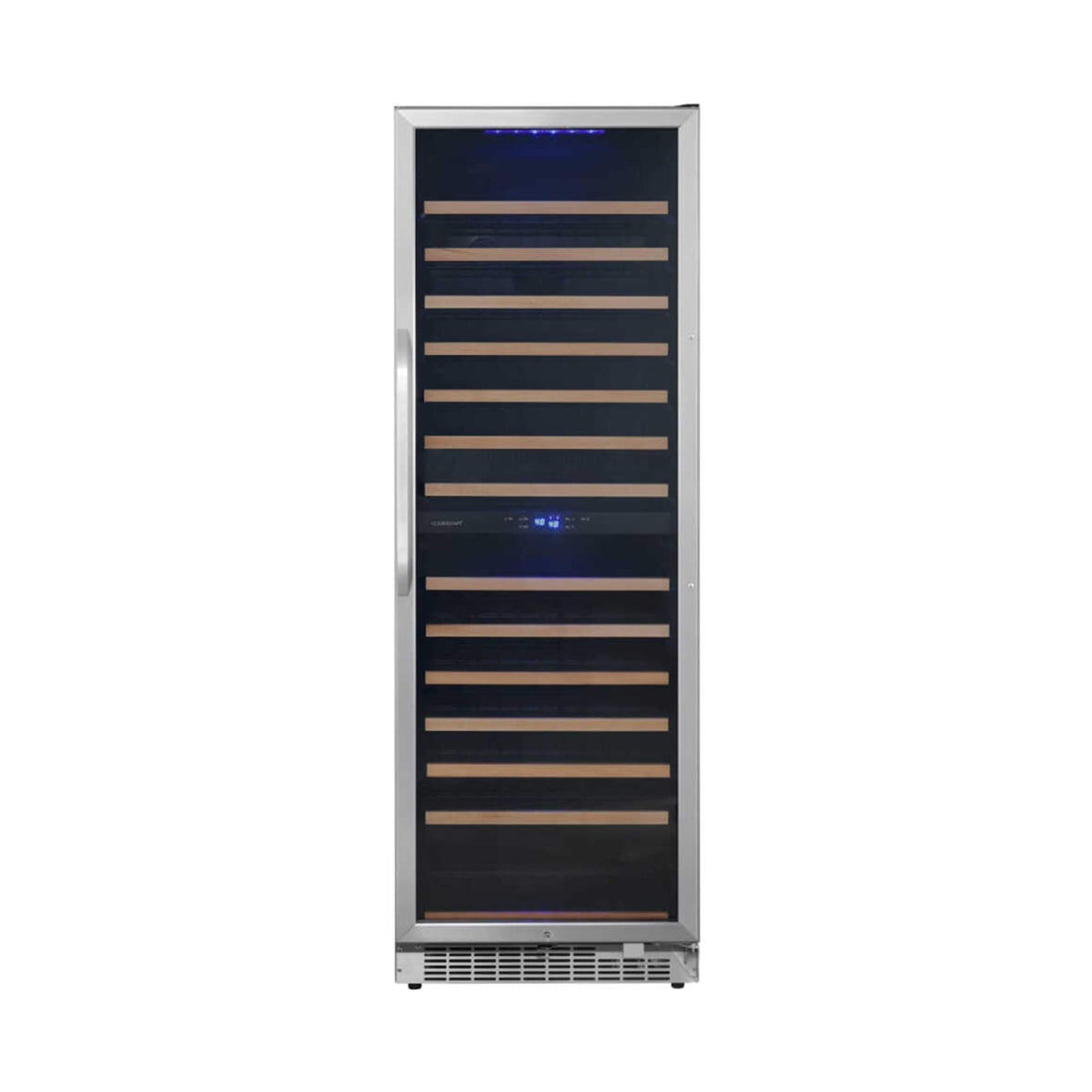 Edgestar 141 Bottle Capacity Freestanding Dual Zone Wine Cooler With Interior Lighting, 24 (SAK49245) Wine fridge example product image for pick 9