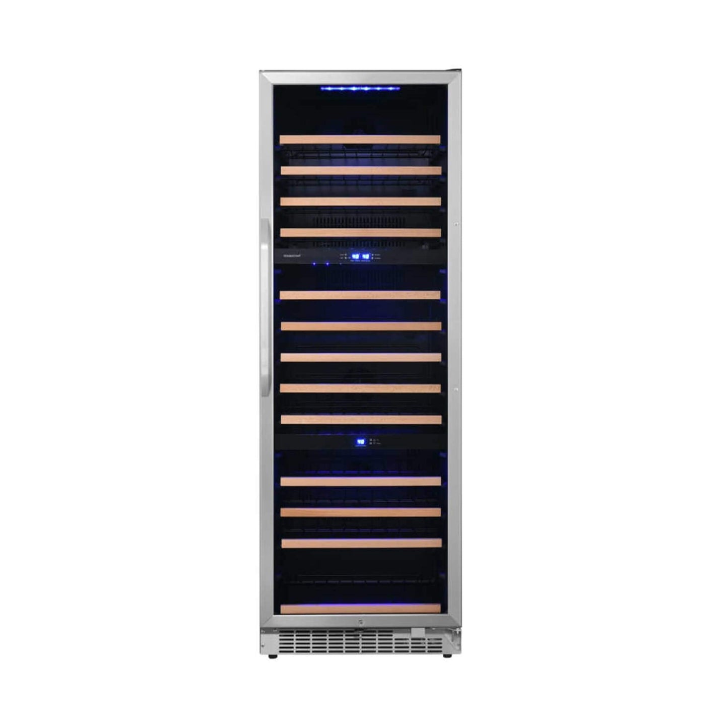 Edgestar 24" Wide 131 Bottle Capacity Built-In Triple Zone Wine Cooler (SAK65891)