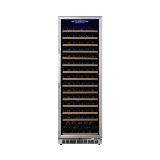 Edgestar 24" Wide 151 Bottle Capacity Freestanding Single Zone Wine Cooler With Even Cooling Technology (SAK30756)