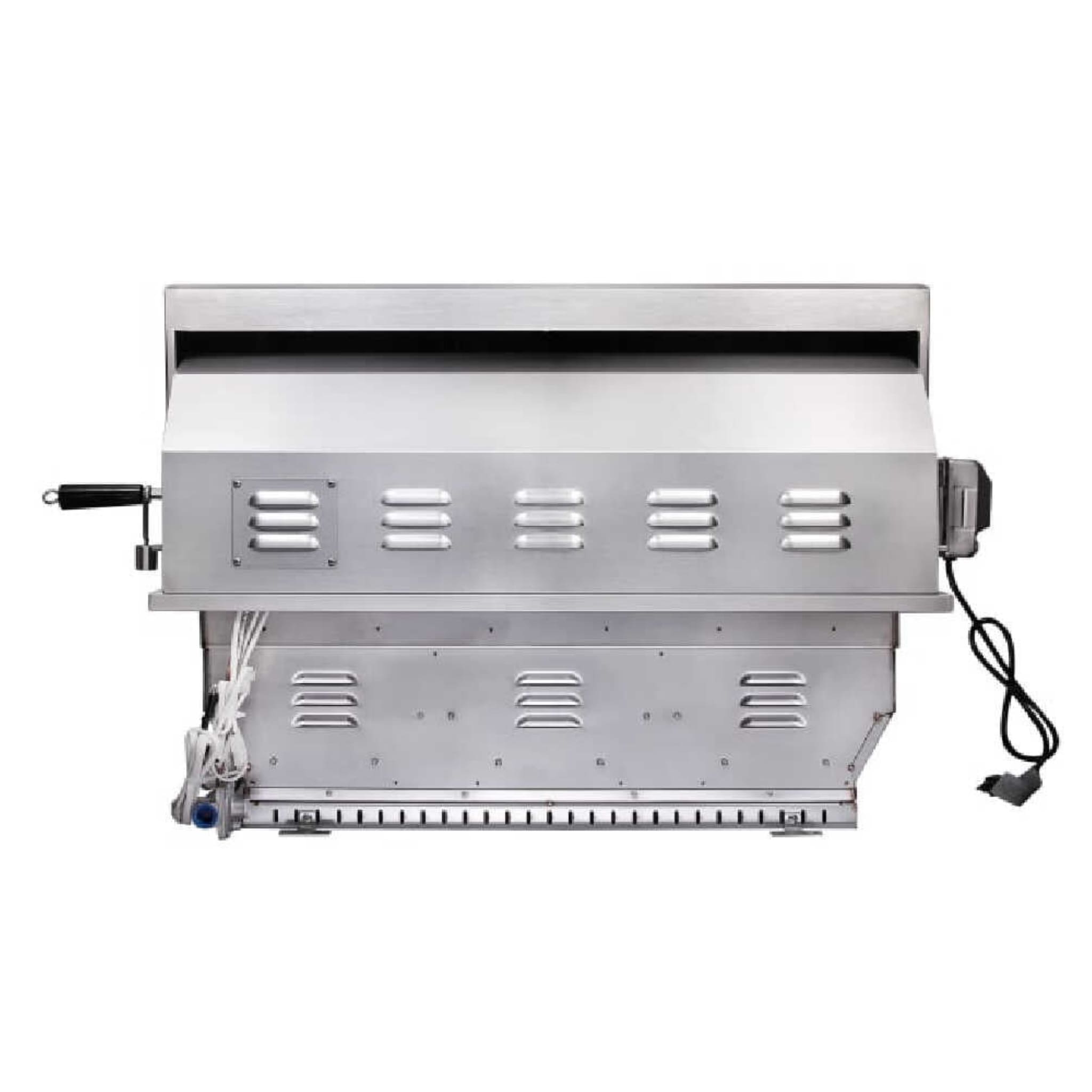 Edgestar 89K BTU 36" Natural Gas Freestanding Grill Cart With Lighting Knobs & Rotisserie (SAK12573)