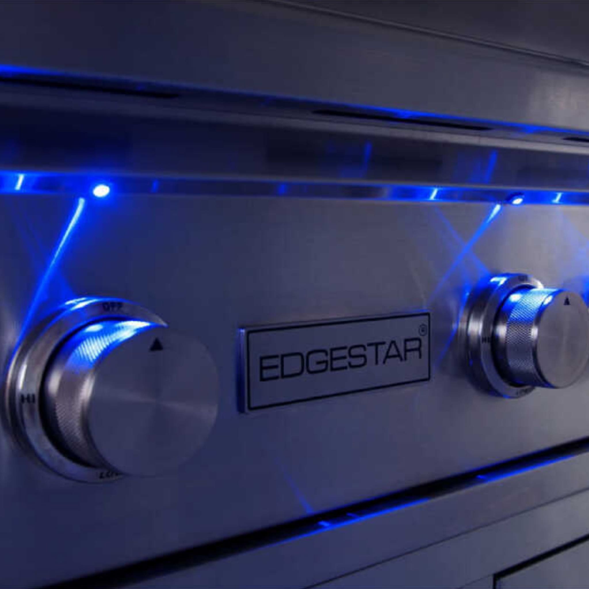 Edgestar 89K BTU 42" Built-In Natural Gas Grill With Insulated Jacket And Double Access Doors Insulated Jacket (SAK94627)