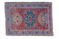 2.5x4 Distressed Heriz Rug