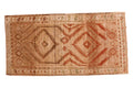 3x6 Distressed Vintage Afghani Rug Runner