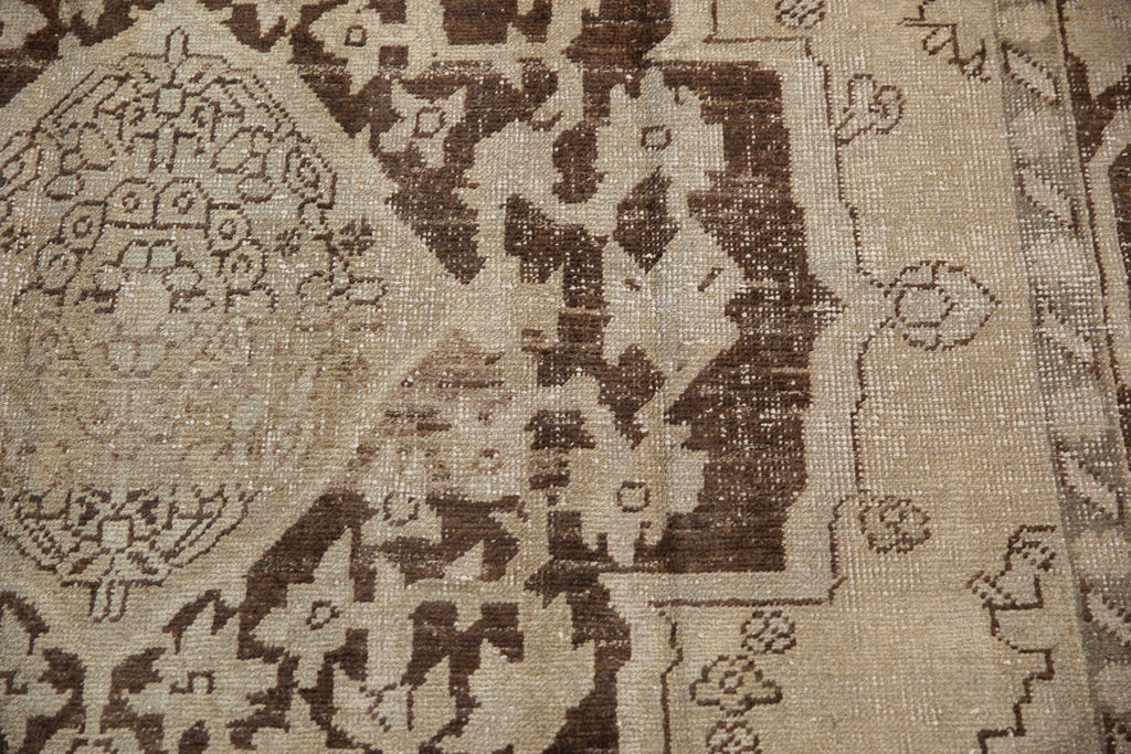 7x10 Vintage Distressed Oushak Carpet