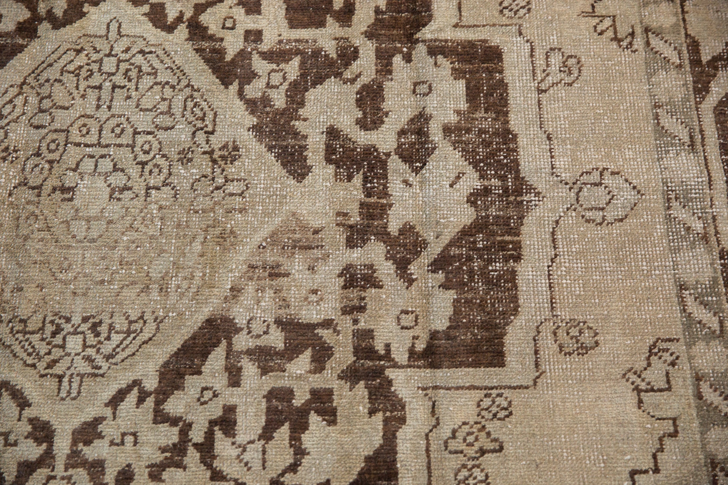 7x10 Vintage Distressed Oushak Carpet