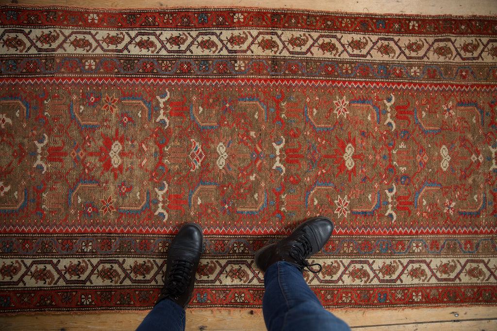 3x14 Antique Malayer Rug Runner