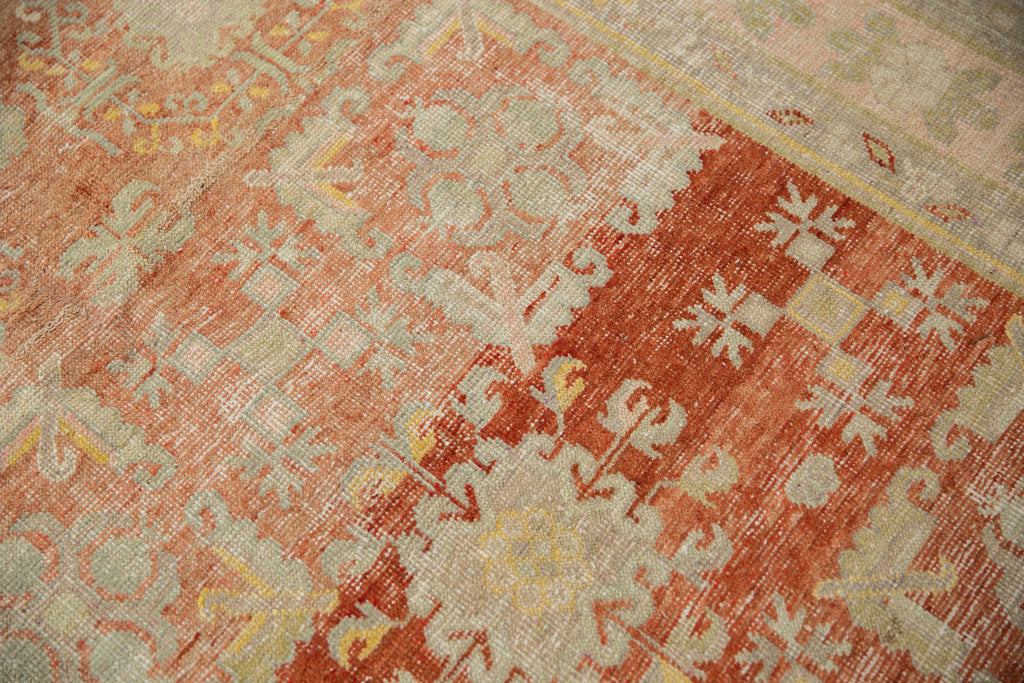 4.5x9.5 Vintage Distressed Khotan Rug Runner