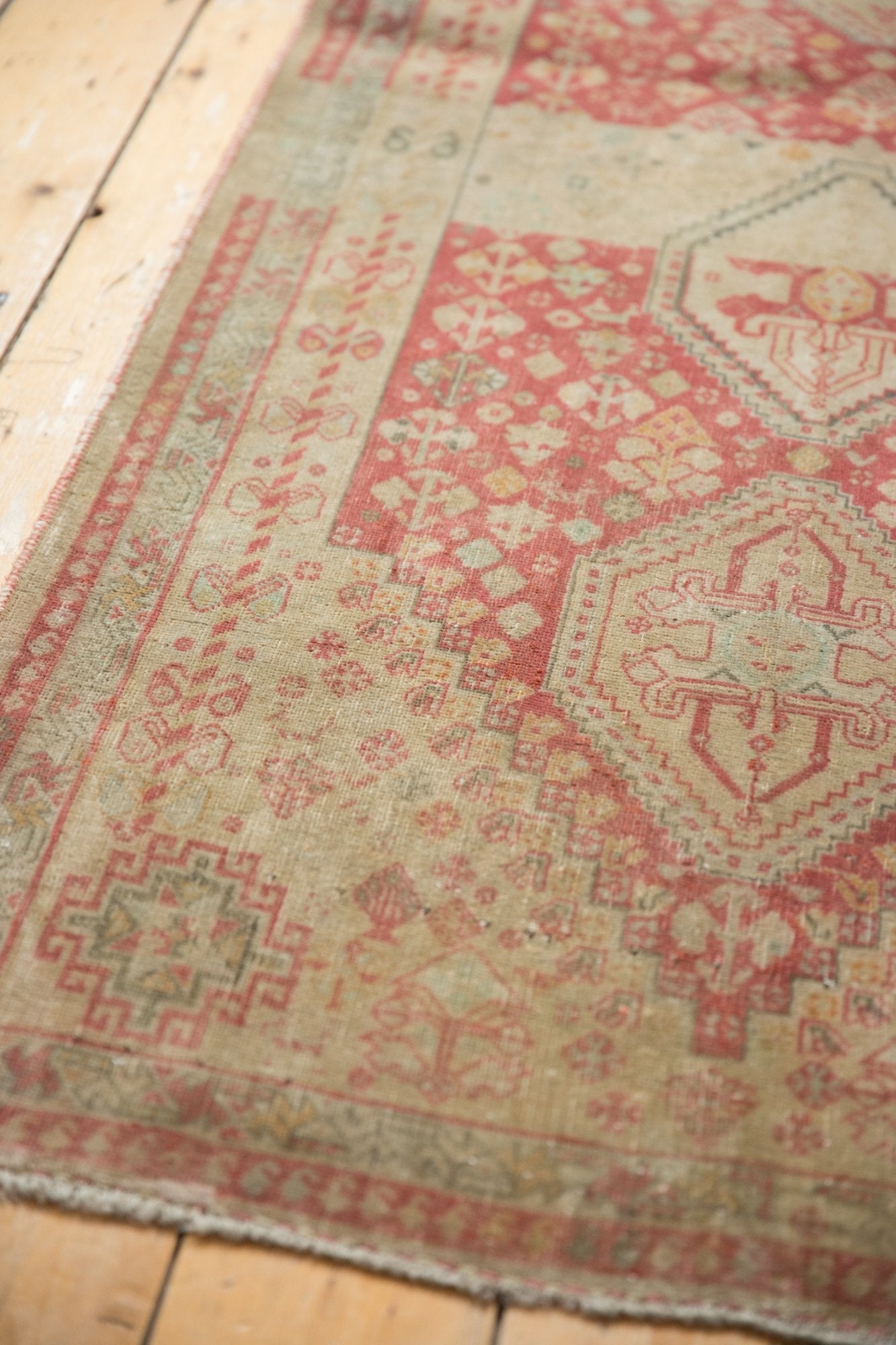 2.5x7 Vintage Distressed Shiraz Rug Runner