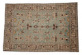 4.5x7 Vintage Distressed Hamadan Rug