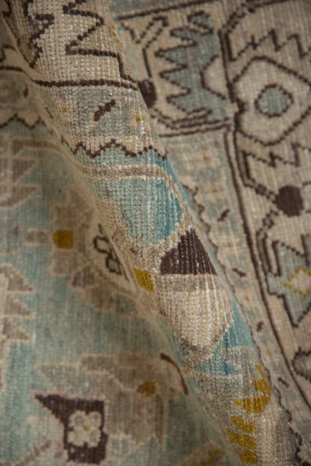 4.5x7 Vintage Distressed Hamadan Rug
