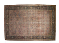 13x18 Vintage Distressed Farahan Sarouk Carpet