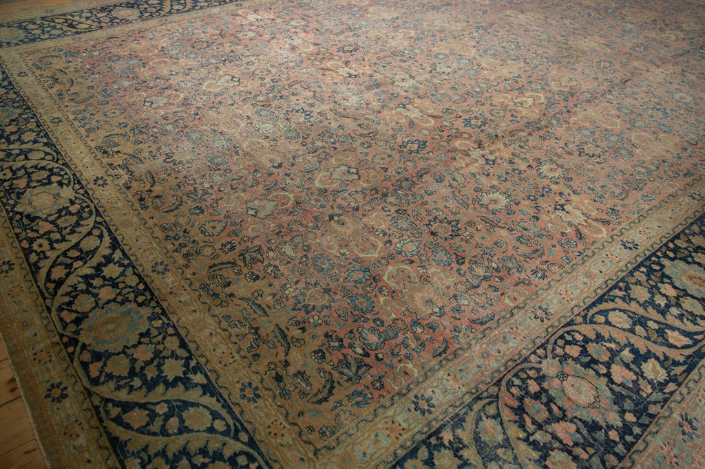 13x18 Vintage Distressed Farahan Sarouk Carpet