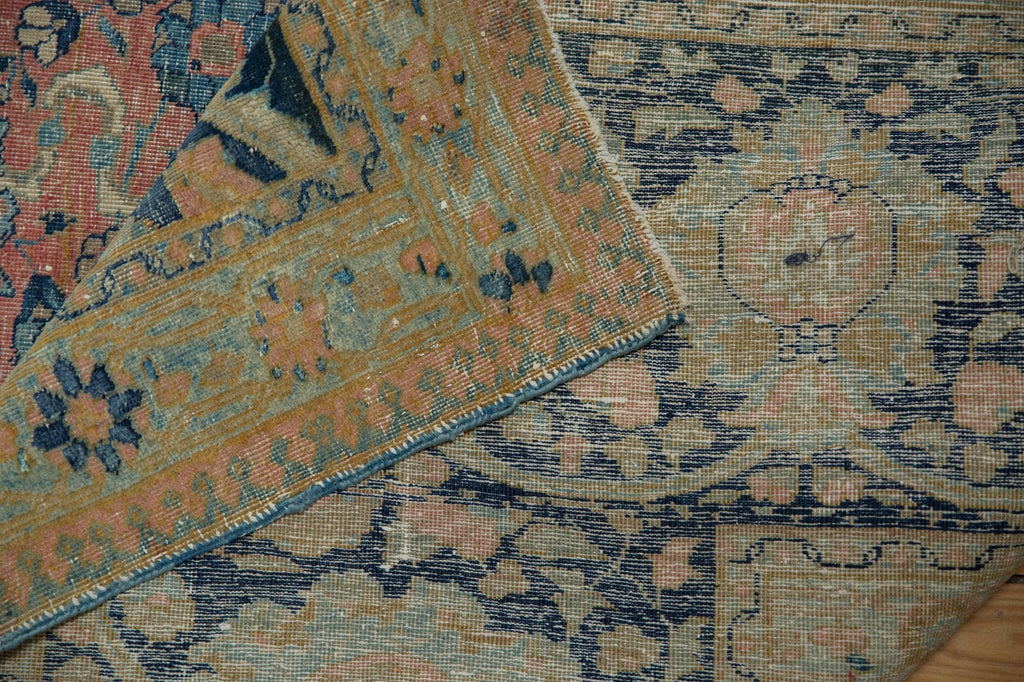 13x18 Vintage Distressed Farahan Sarouk Carpet