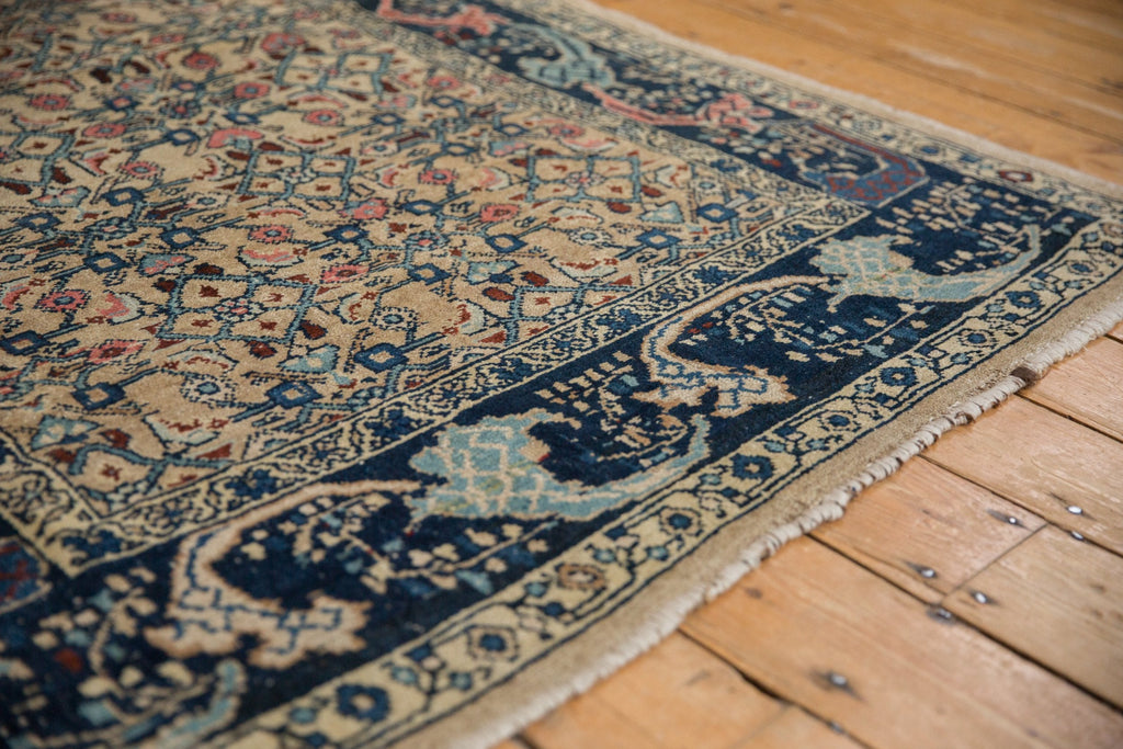 4.5x6.5 Vintage Distressed Bijar Rug