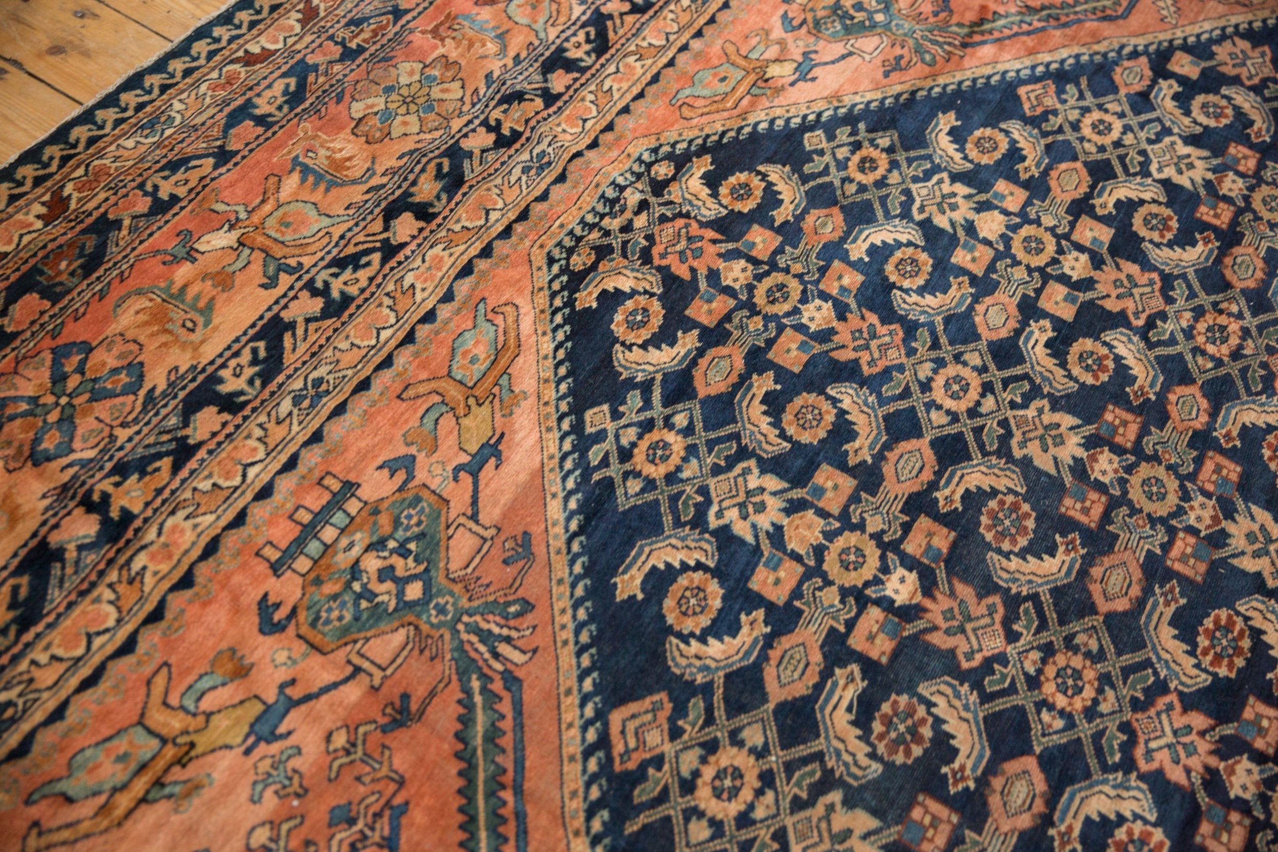 12x18.5 Vintage Fine Lilihan Carpet