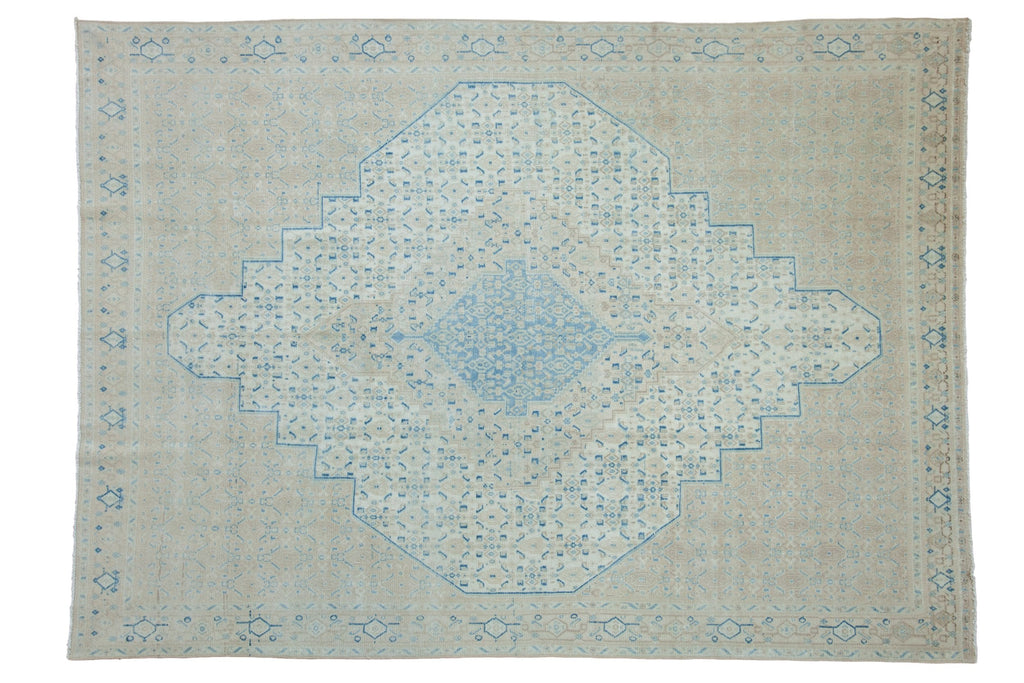 7x9.5 Vintage Distressed Birjand Carpet