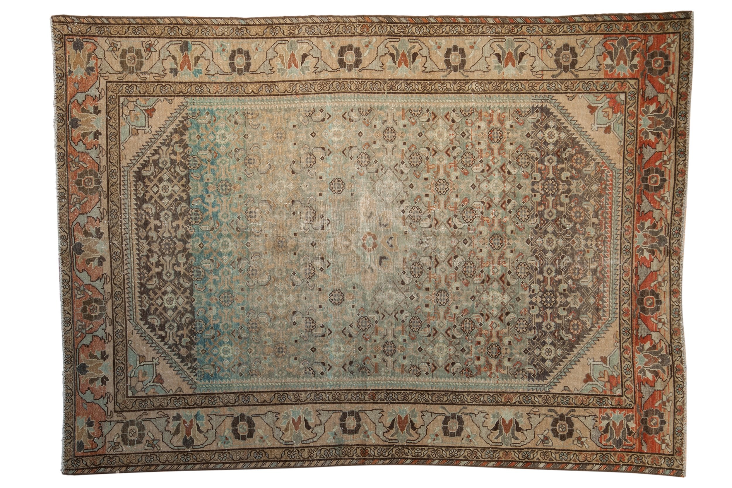 4.5x6.5 Vintage Fine Distressed Borchalou Rug
