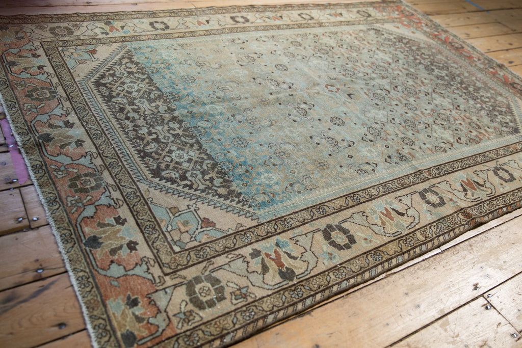 4.5x6.5 Vintage Fine Distressed Borchalou Rug
