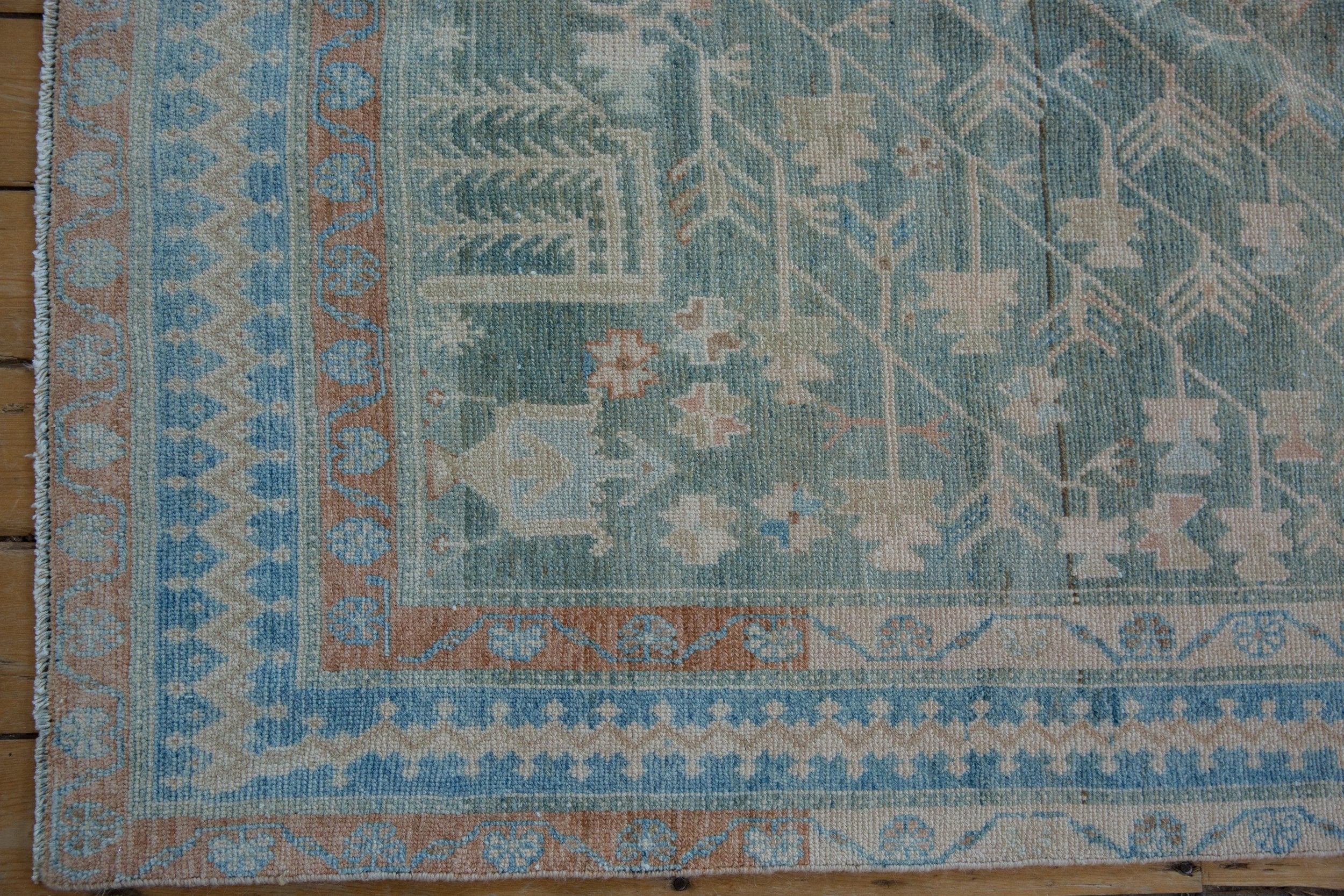 4.5x8 Vintage Fine Distressed Hamadan Rug
