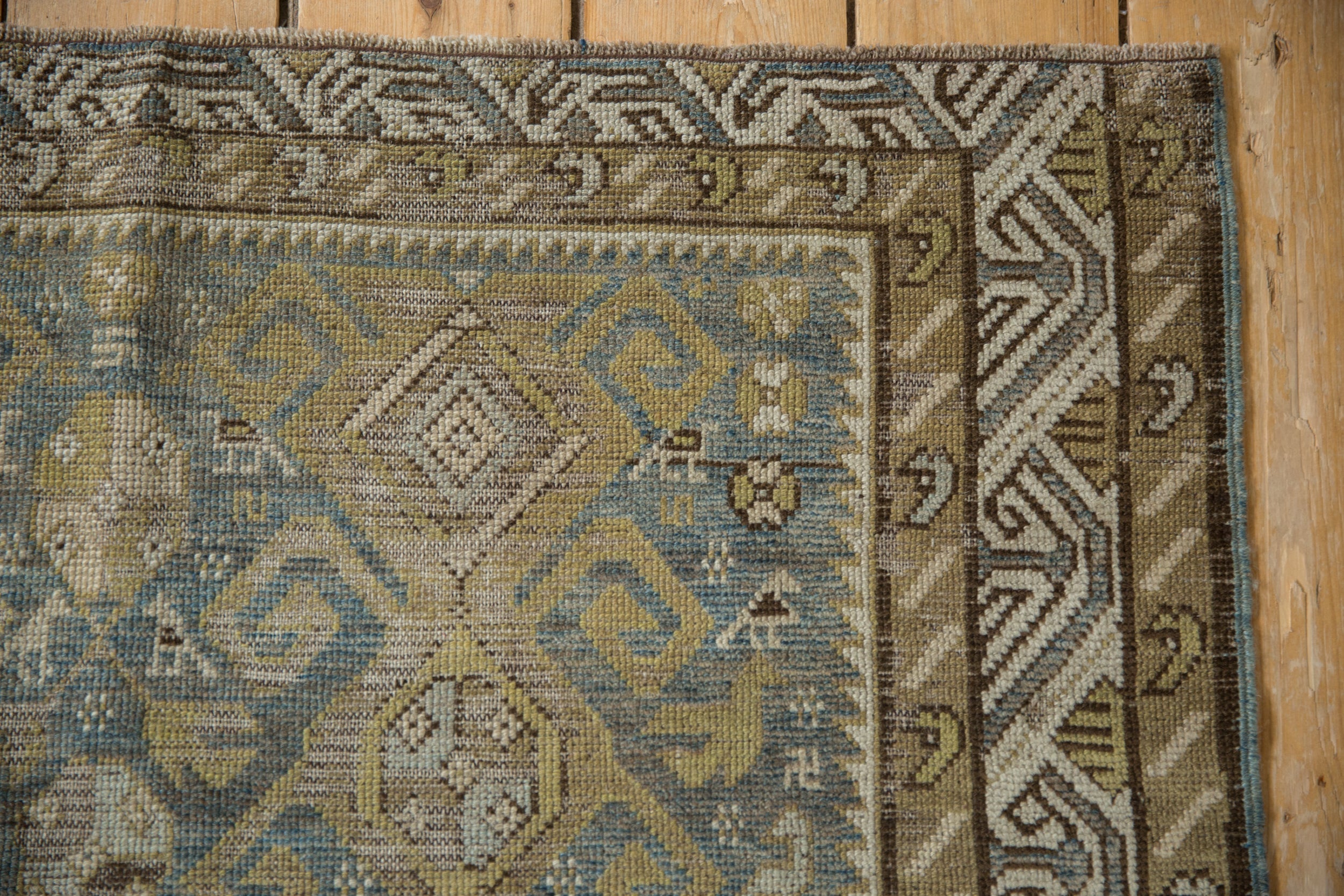 3.5x5 Antique Distressed Caucasian Rug