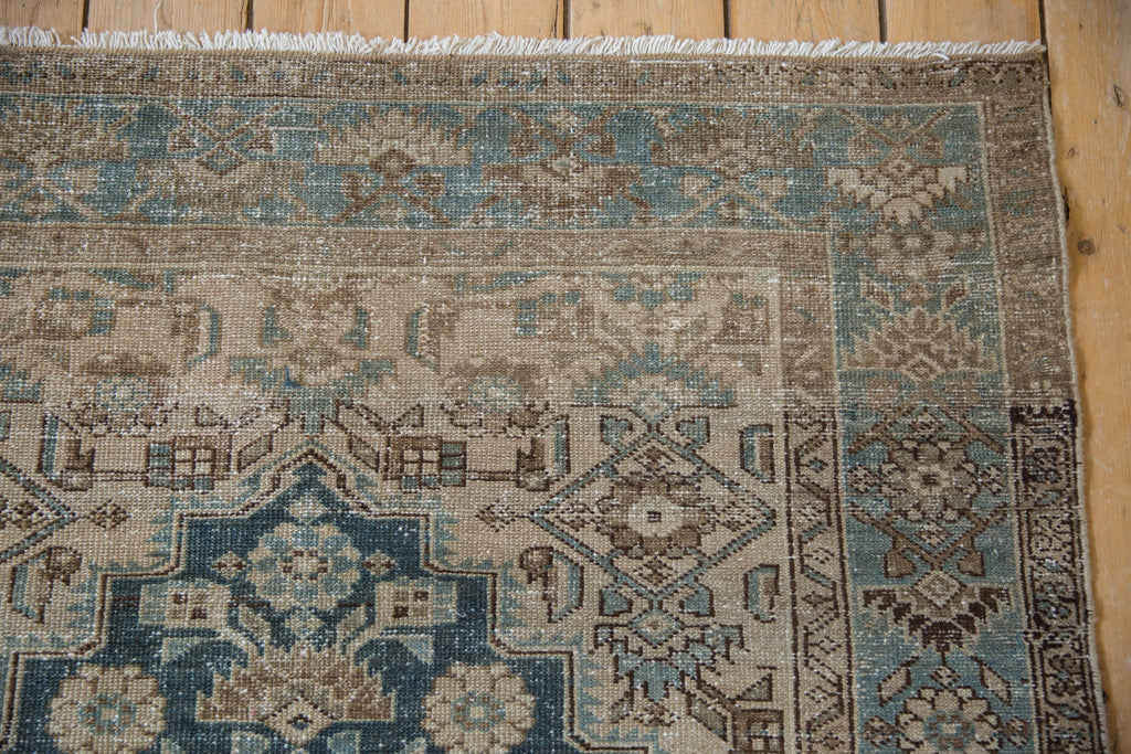 4x6.5 Vintage Distressed Hamadan Rug