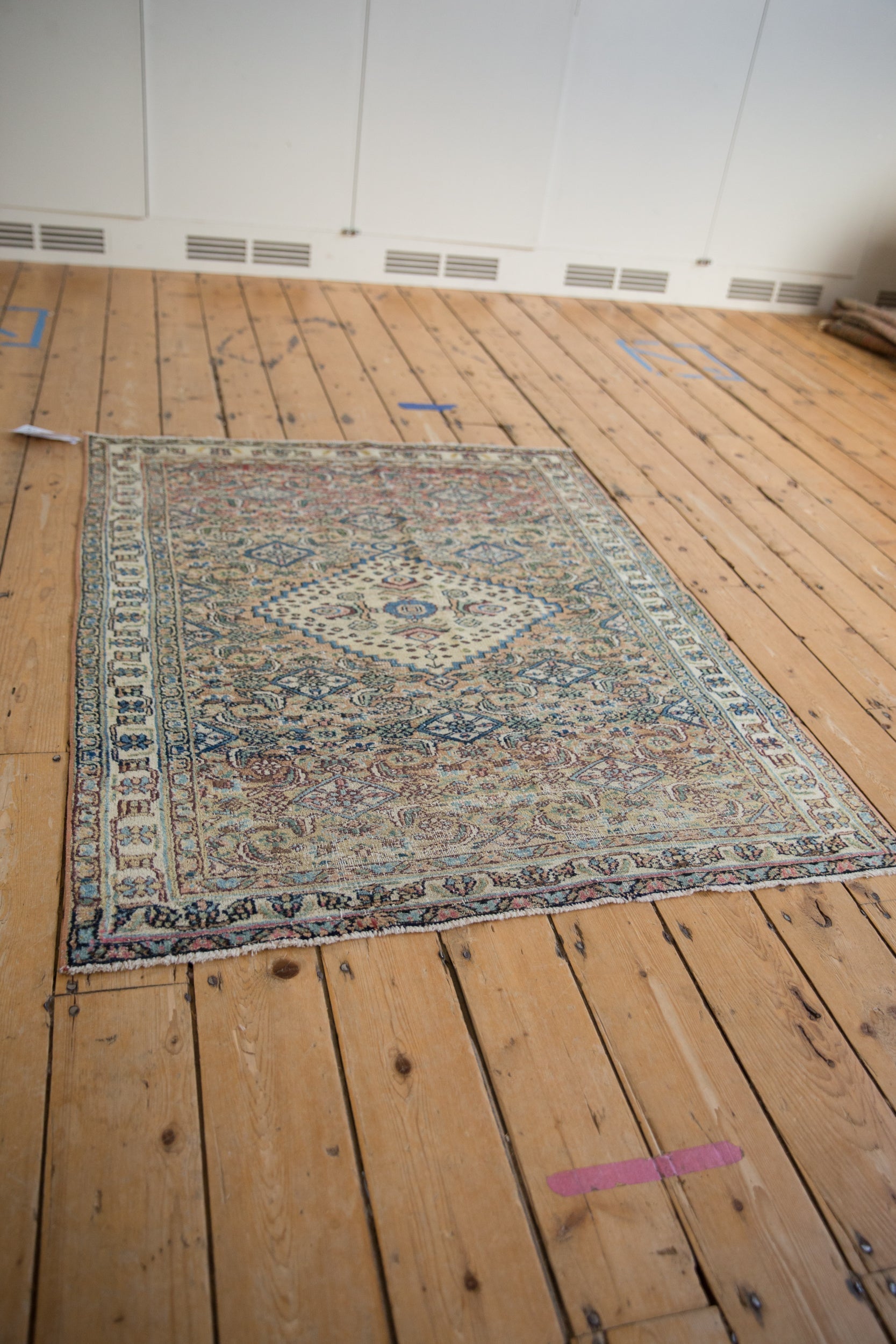 3.5x5 Vintage Distressed Khorassan Rug