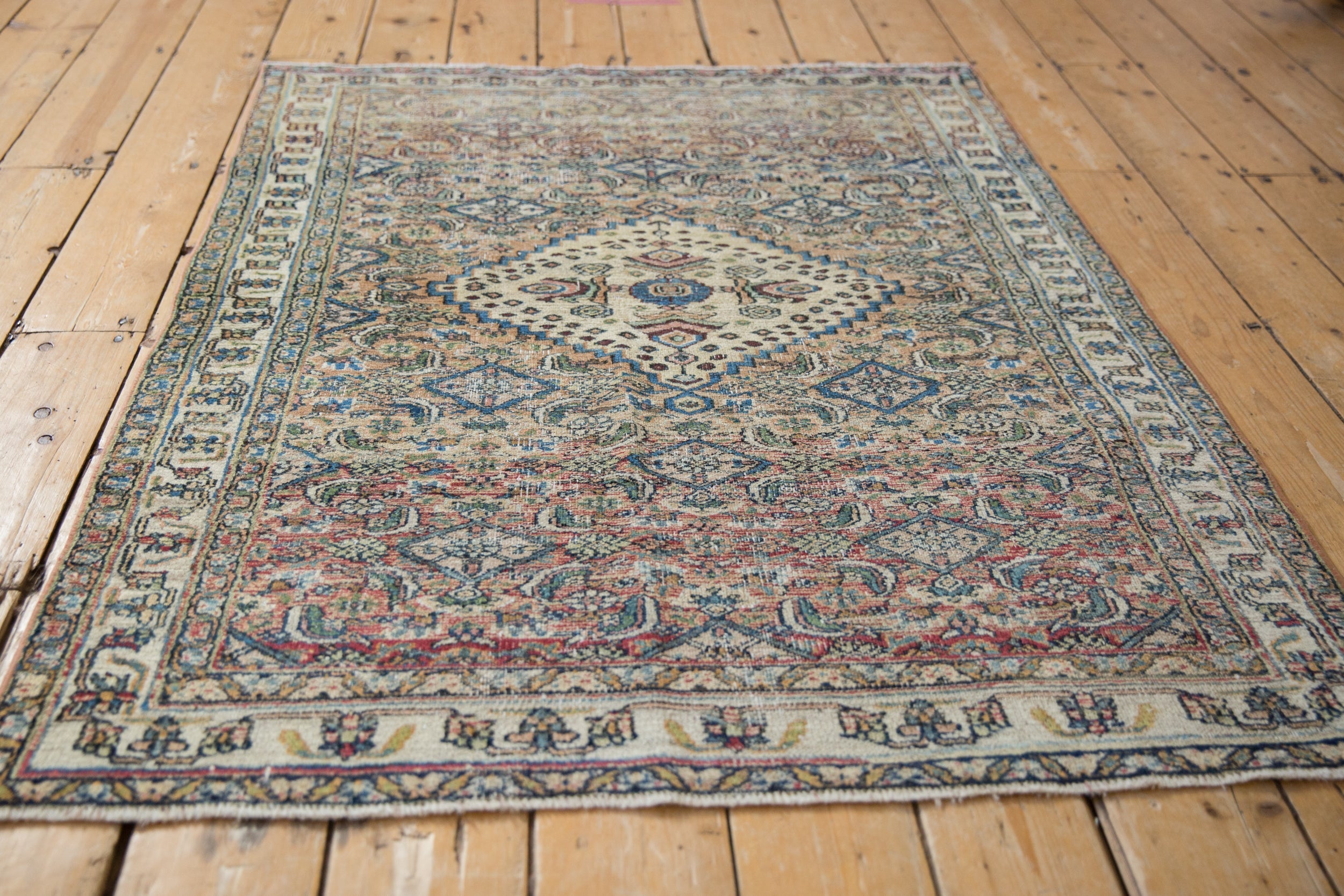3.5x5 Vintage Distressed Khorassan Rug