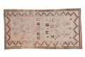4.5x9 Vintage Distressed Moroccan Rug Runner
