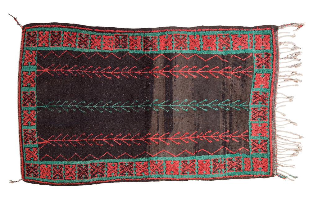 4.5x7 Vintage Moroccan Rug