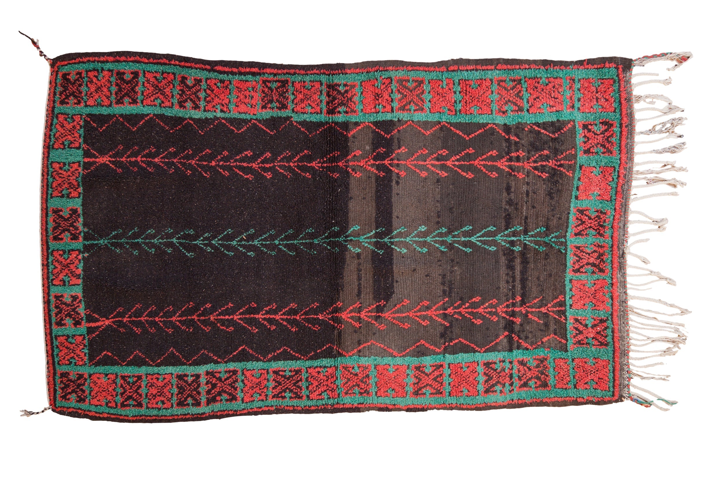 4.5x7 Vintage Moroccan Rug