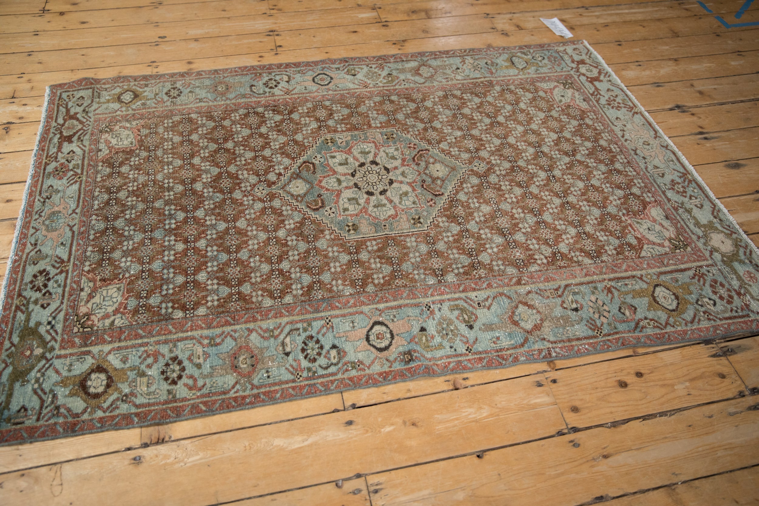 4x6 Antique Distressed Malayer Rug