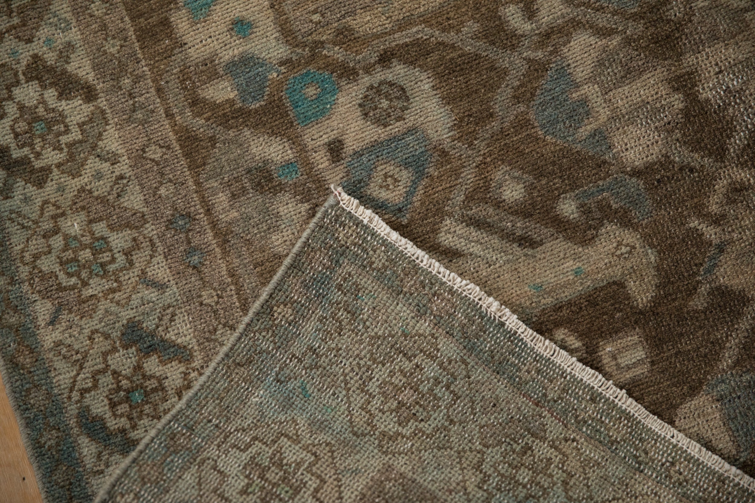 4x6.5 Vintage Distressed Hamadan Rug