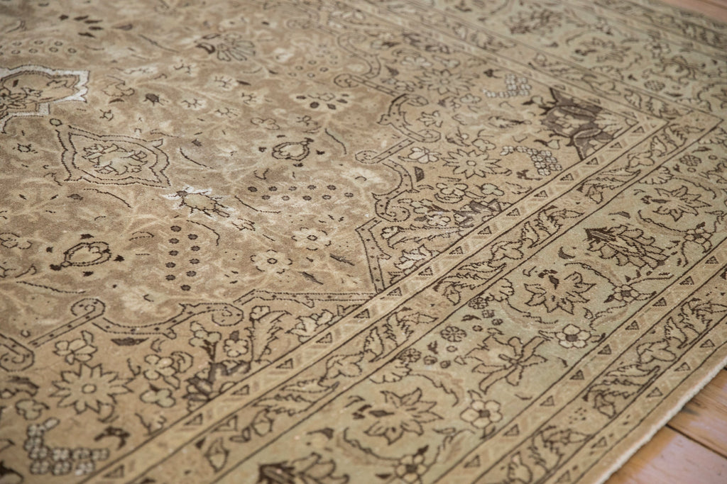 7.5x10.5 Vintage Distressed Tabriz Carpet