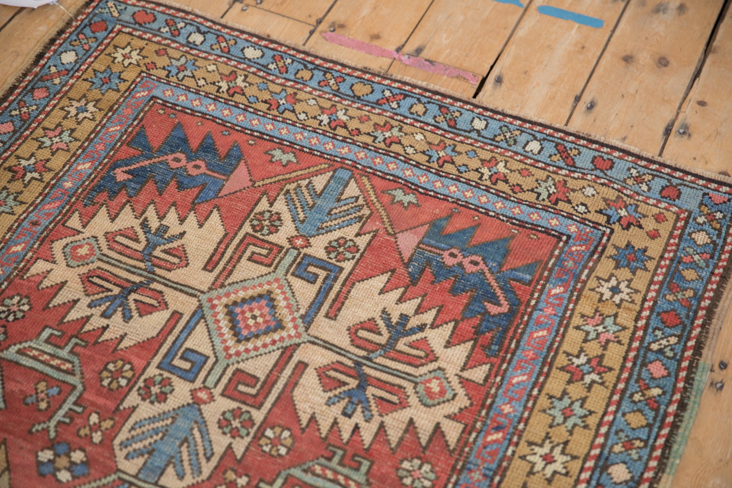 3.5x5 Vintage Heriz Rug
