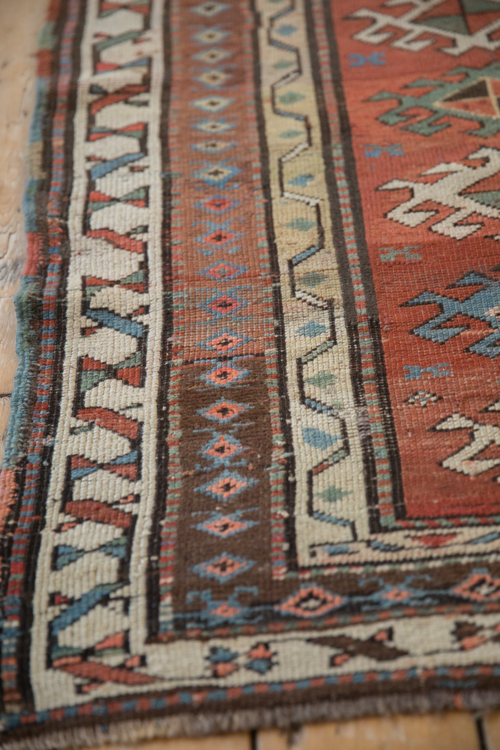 3x11 Antique Caucasian Rug Runner