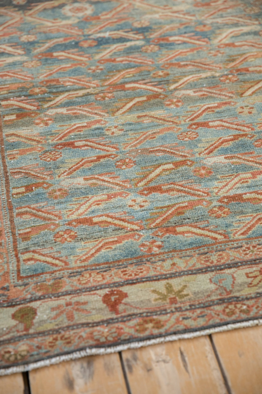 4x6.5 Vintage Distressed Malayer Rug