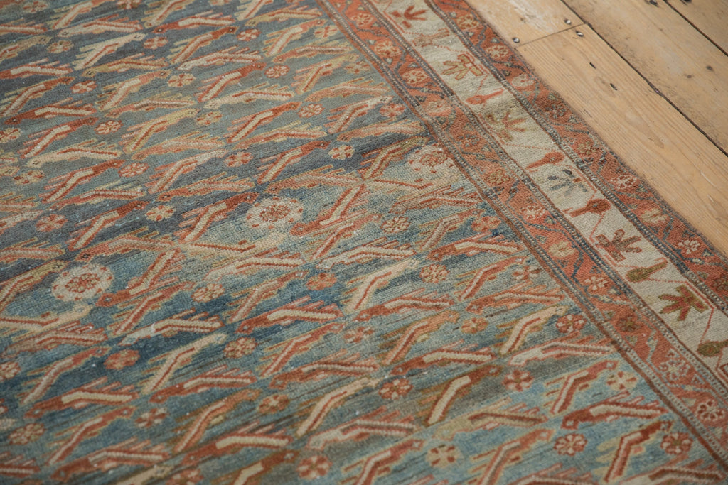 4x6.5 Vintage Distressed Malayer Rug