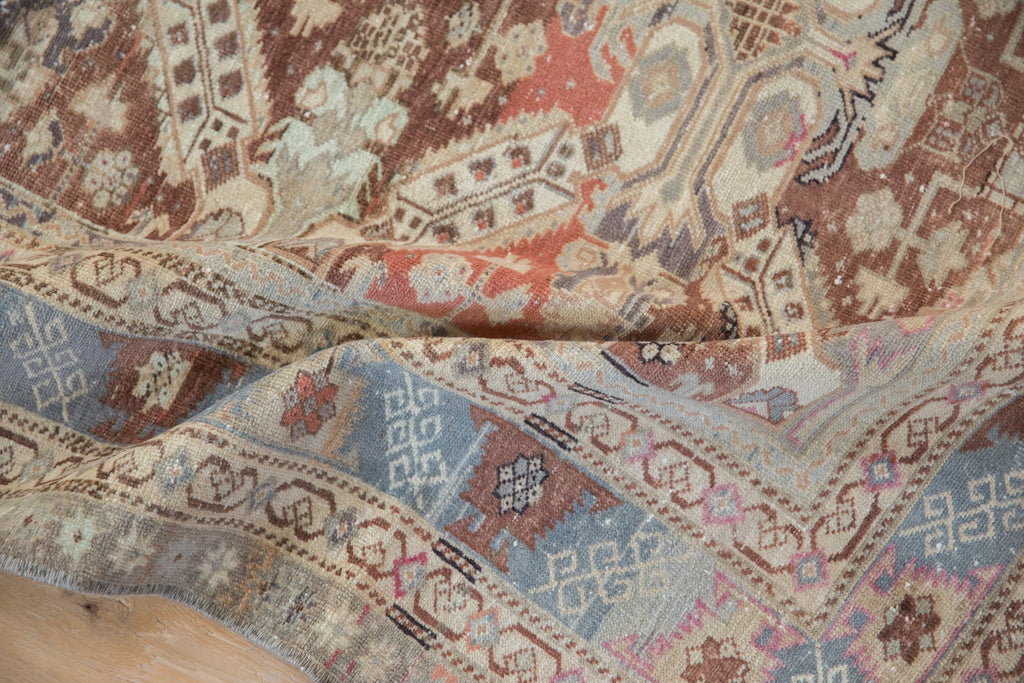 3.5x5.5 Vintage Distressed Caucasian Rug