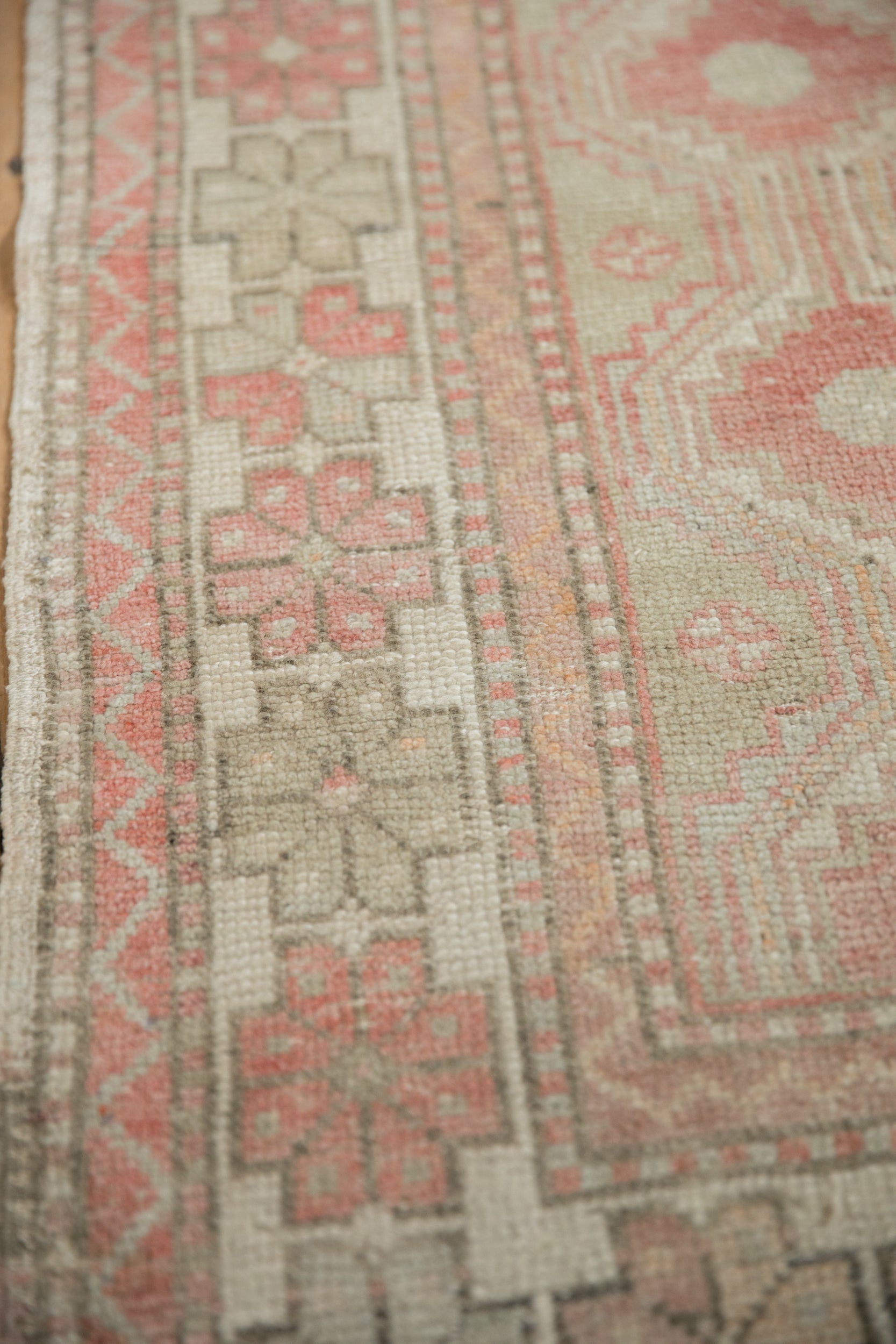 2.5x5 Vintage Distressed Oushak Rug Runner