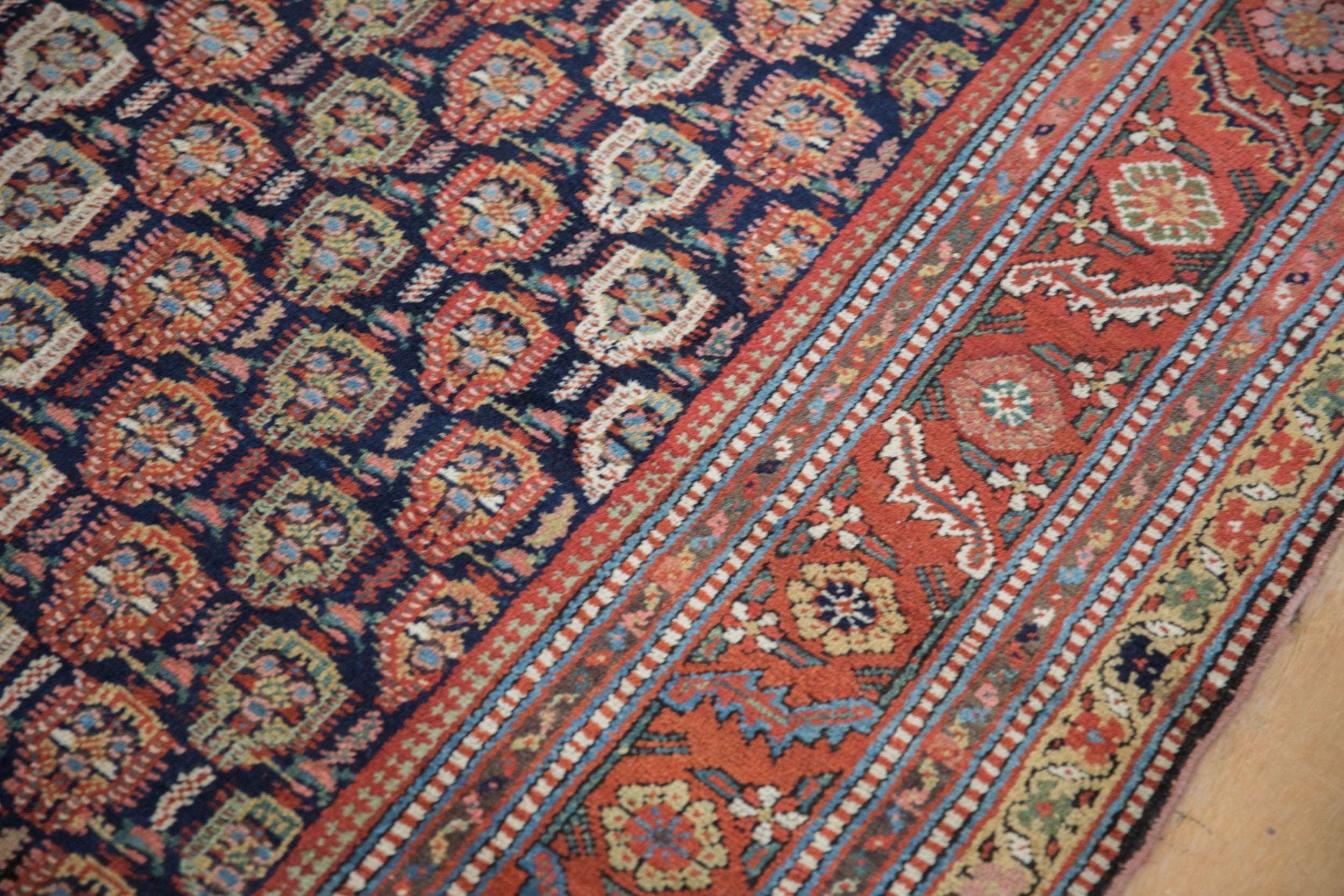 4x11 Antique Malayer Rug Runner