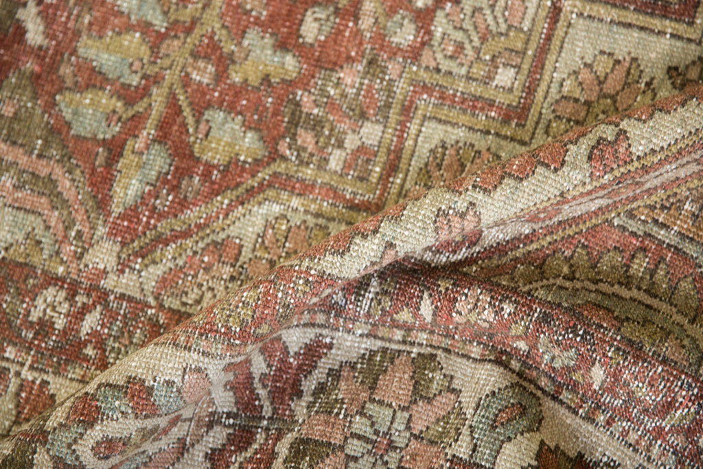 7x10 Vintage Distressed Baktiari Carpet