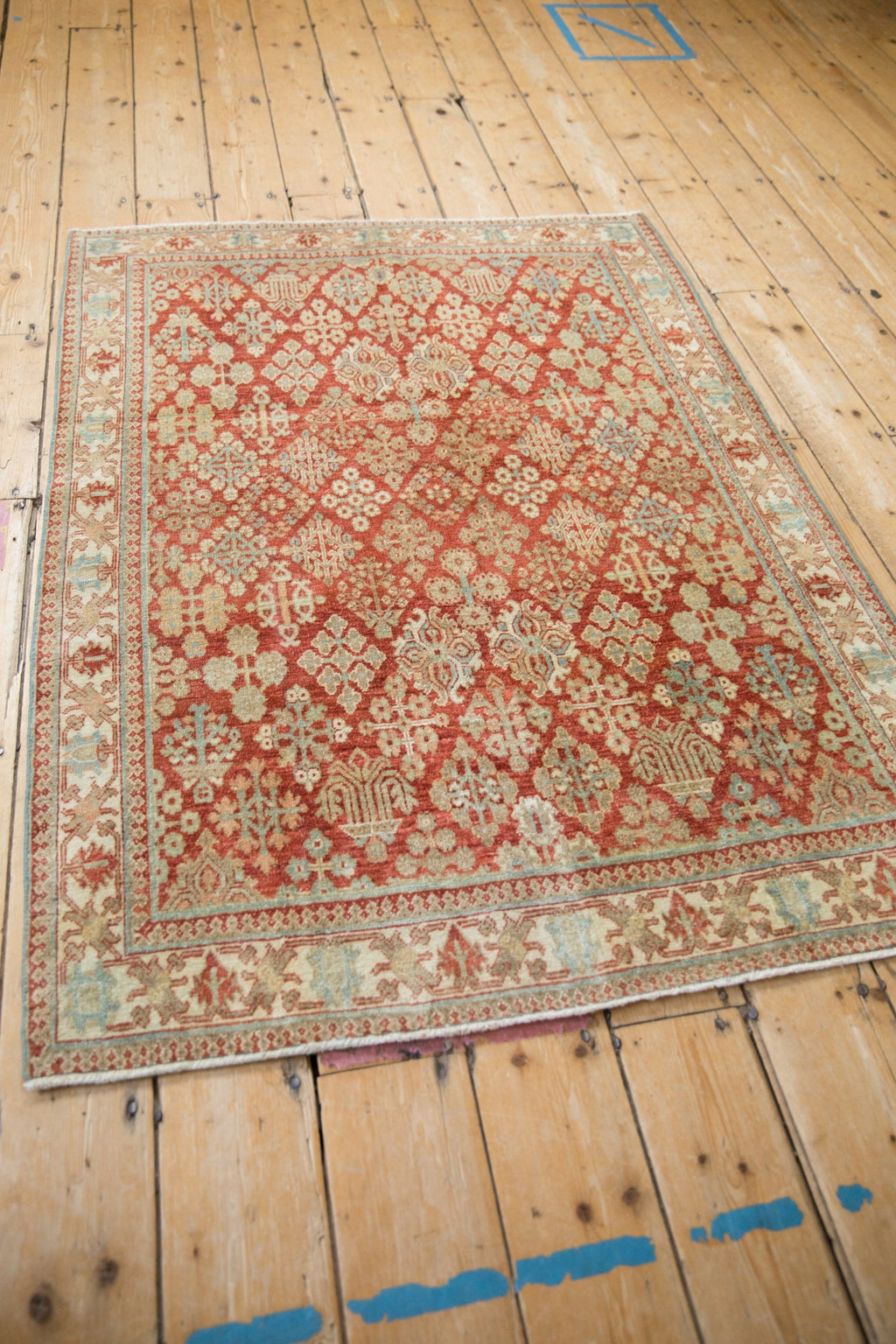 3.5x5 Vintage Distressed Joshegan Rug