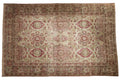 10x15.5 Antique Distressed Kerman Carpet