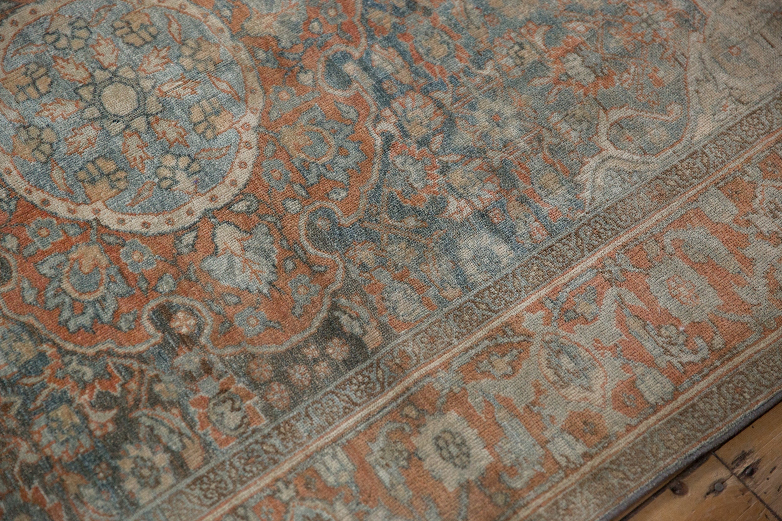 4x6.5 Vintage Distressed Bijar Rug