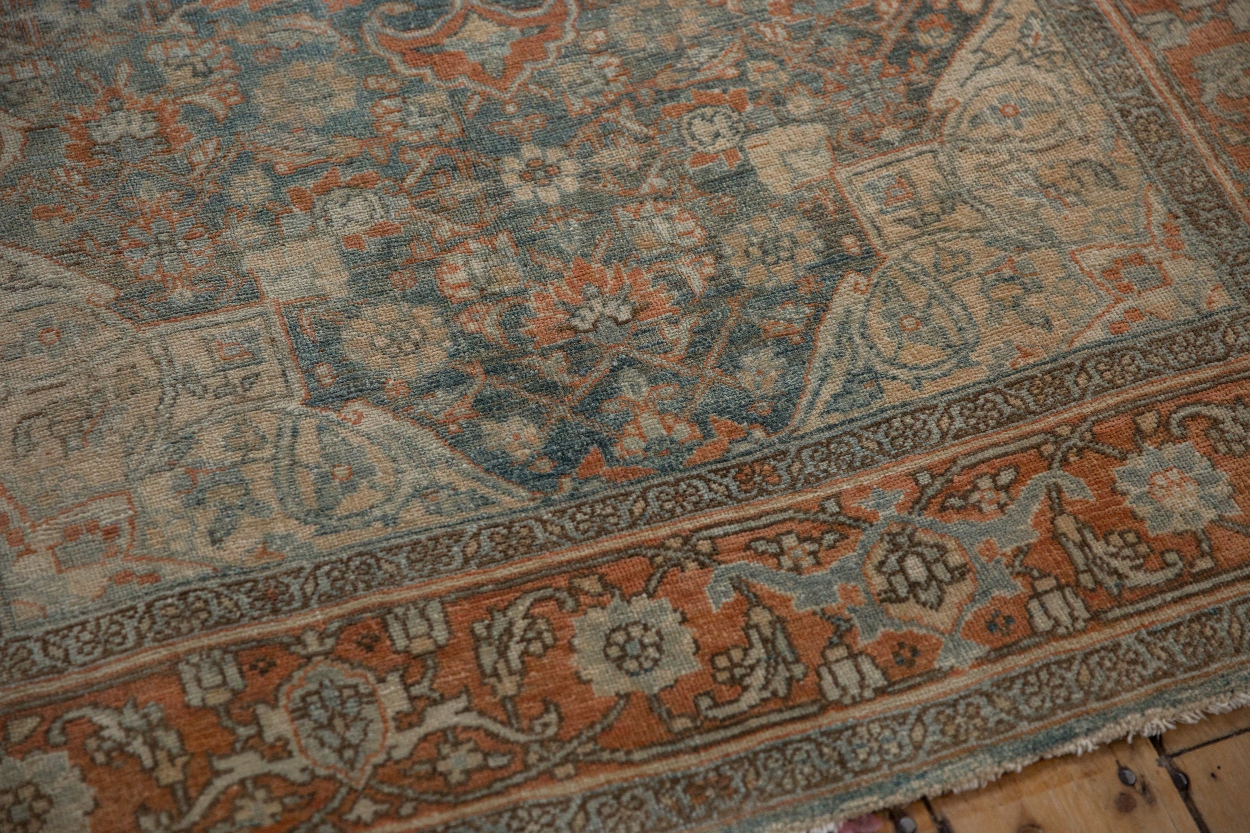 4x6.5 Vintage Distressed Bijar Rug