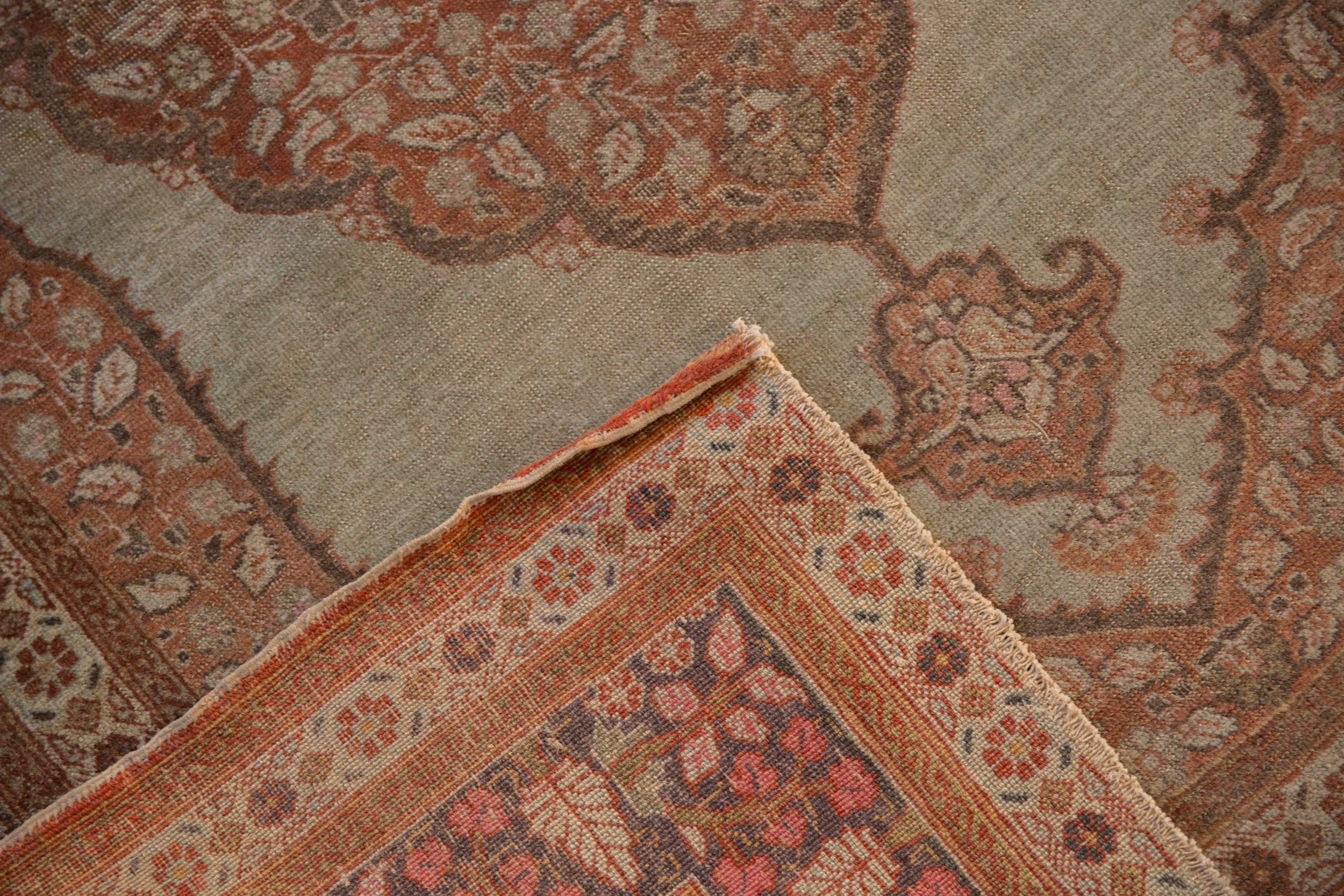 4x6 Antique Tabriz Rug