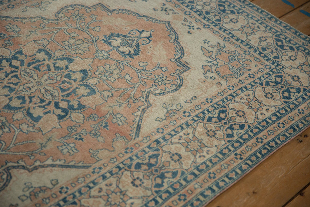 4.5x6 Vintage Distressed Tabriz Rug